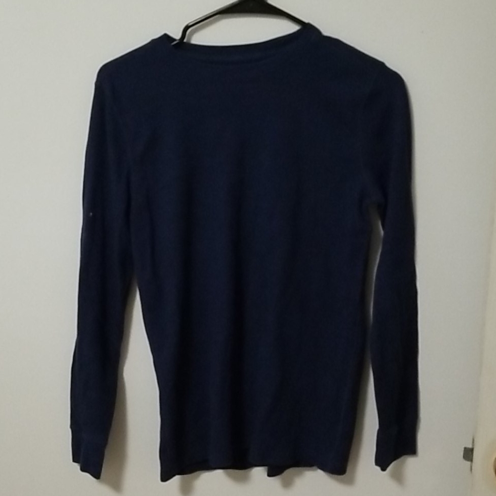 Navy long sleeve thermal